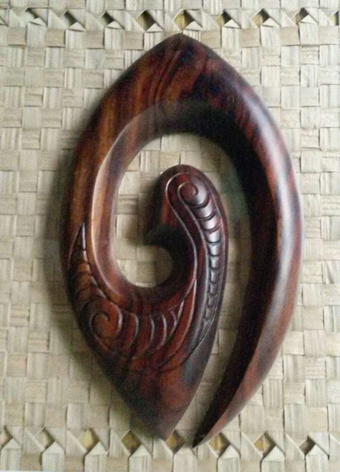 Maori Fish Hook online puzzle