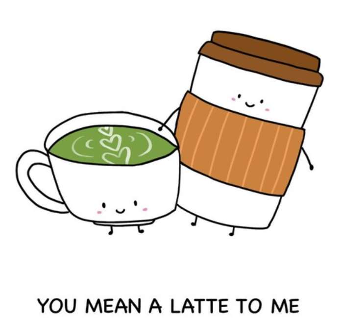 Cafea Latte puzzle online