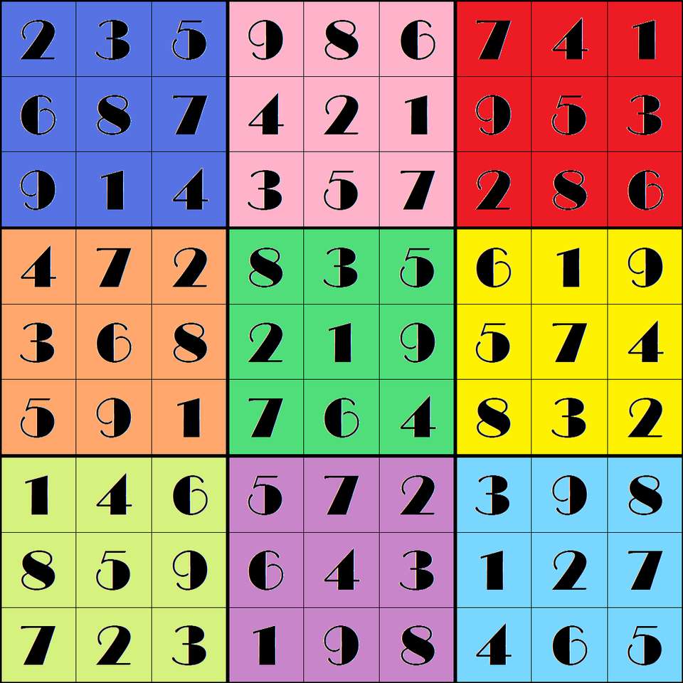 Sudoku_2 Online-Puzzle vom Foto