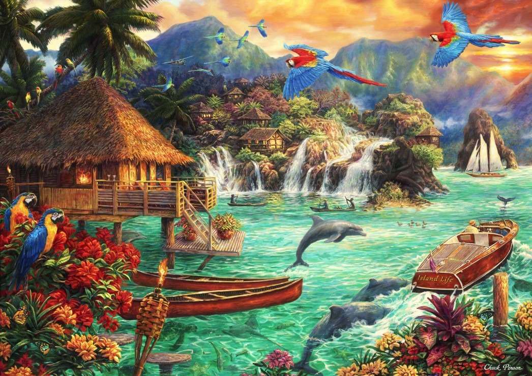 sea ​​with animals online puzzle