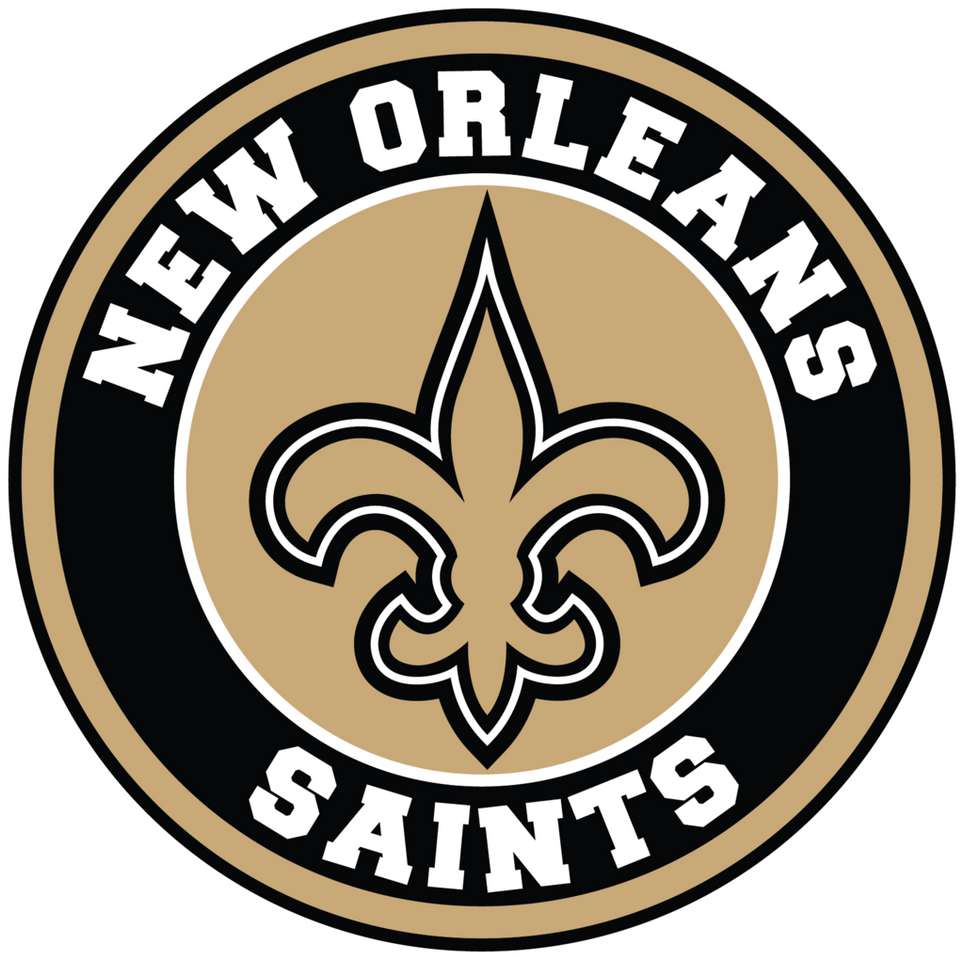 Logotipo de los New Orleans Saints rompecabezas en línea