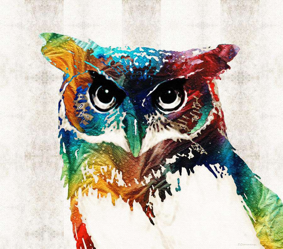 Owl art 1 online puzzle
