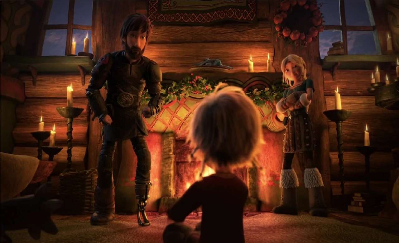 HOW TO TRAIN YOUR DRAGON - CHRISTMAS 2 puzzle online from photo
