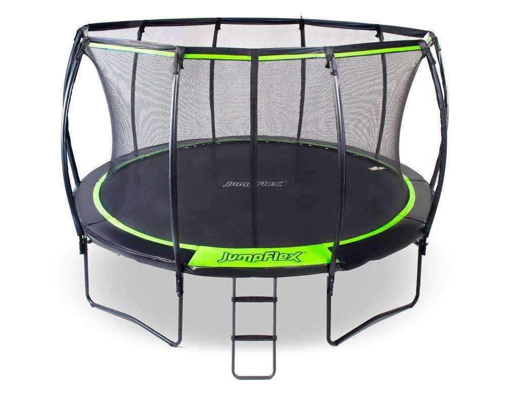 Trampoline puzzle online from photo