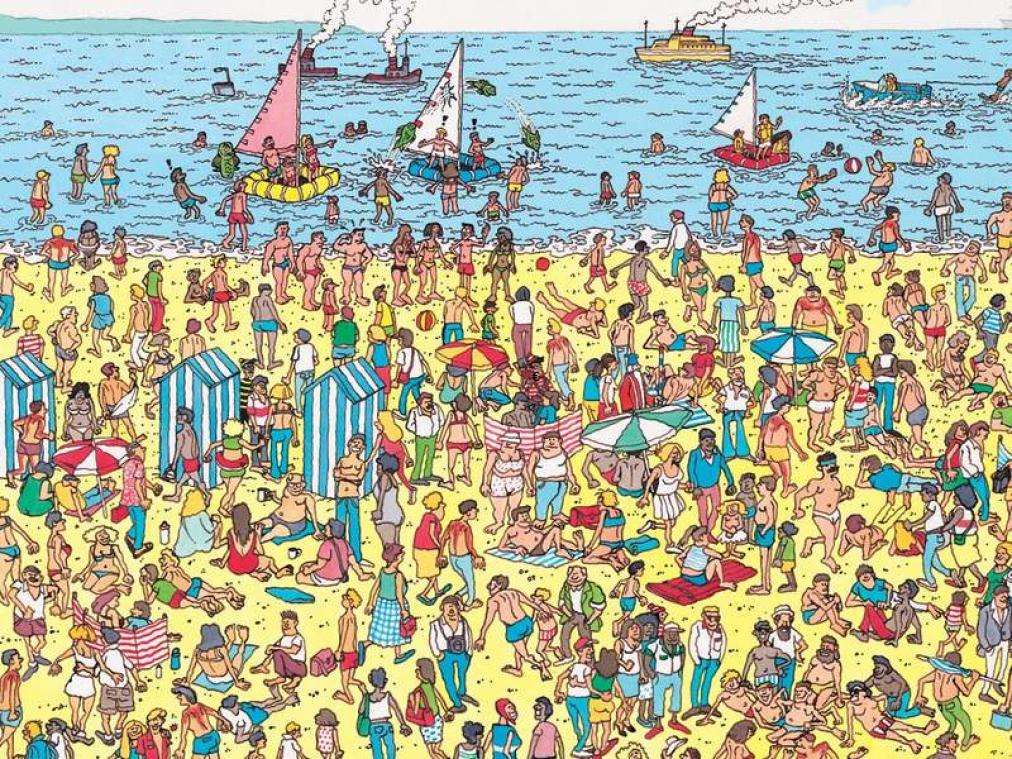 Hol van Wally? online puzzle