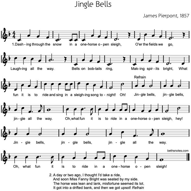 Jingle Bells puzzle online fotóról