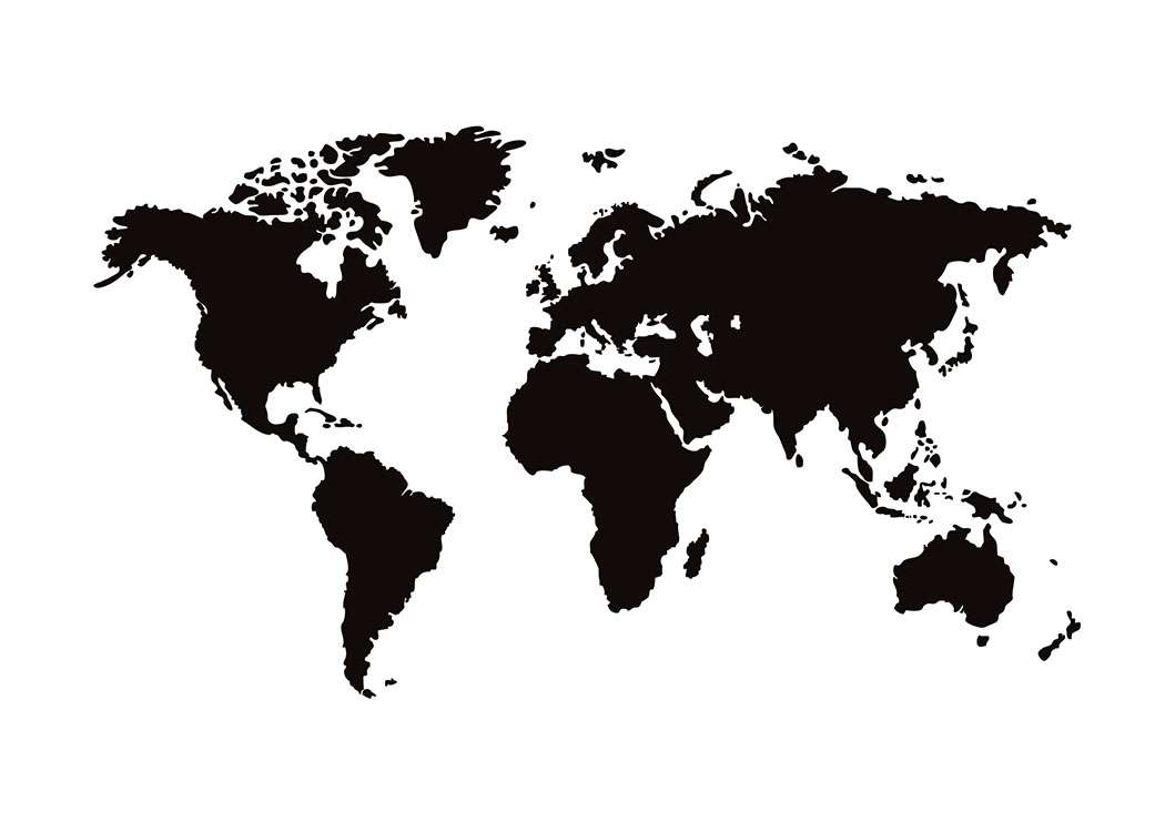 Карта світу скласти пазл онлайн з фото