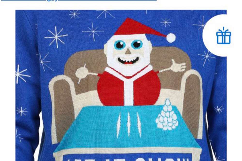 Дядо Коледа в снега онлайн пъзел