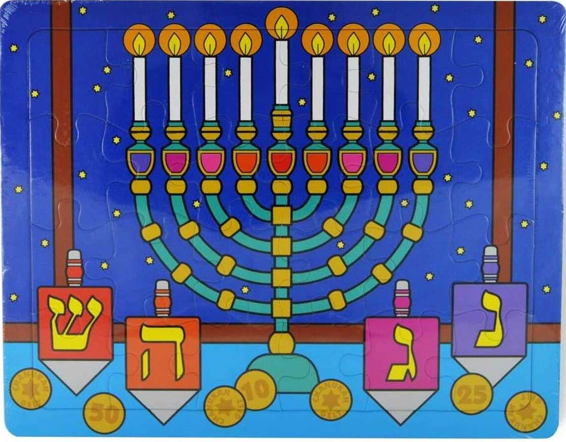 Hanukkah puzzle online