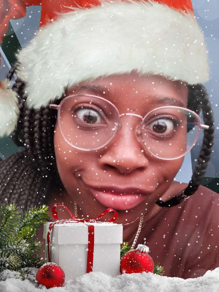 Мій таємний Санта скласти пазл онлайн з фото