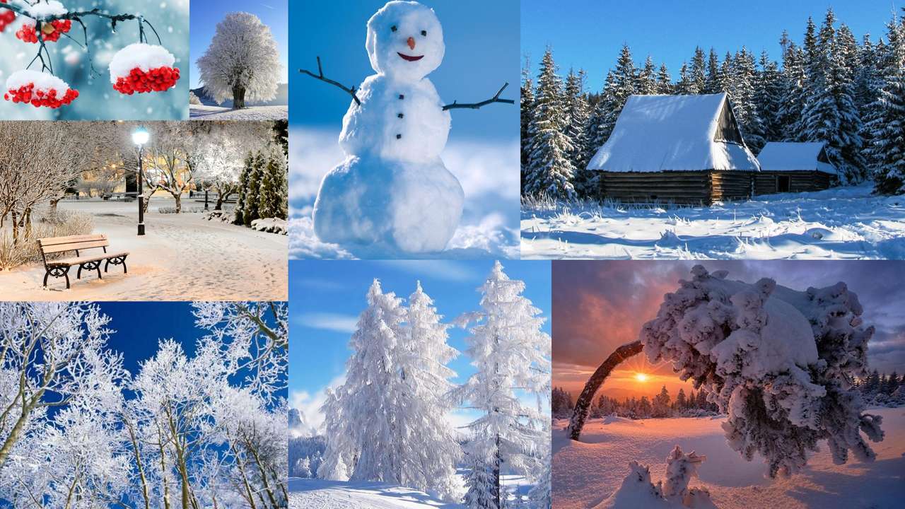 Зима.... онлайн пъзел от снимка