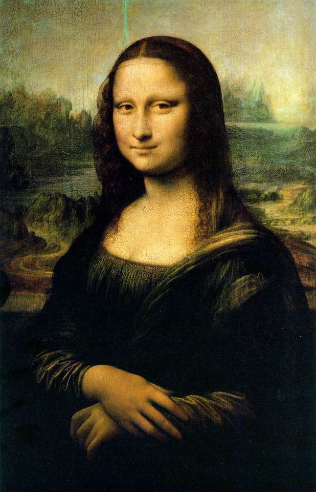 Mona Lisa pussel online från foto