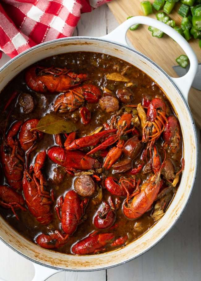 Gumbo is a dish puzzle online from photo