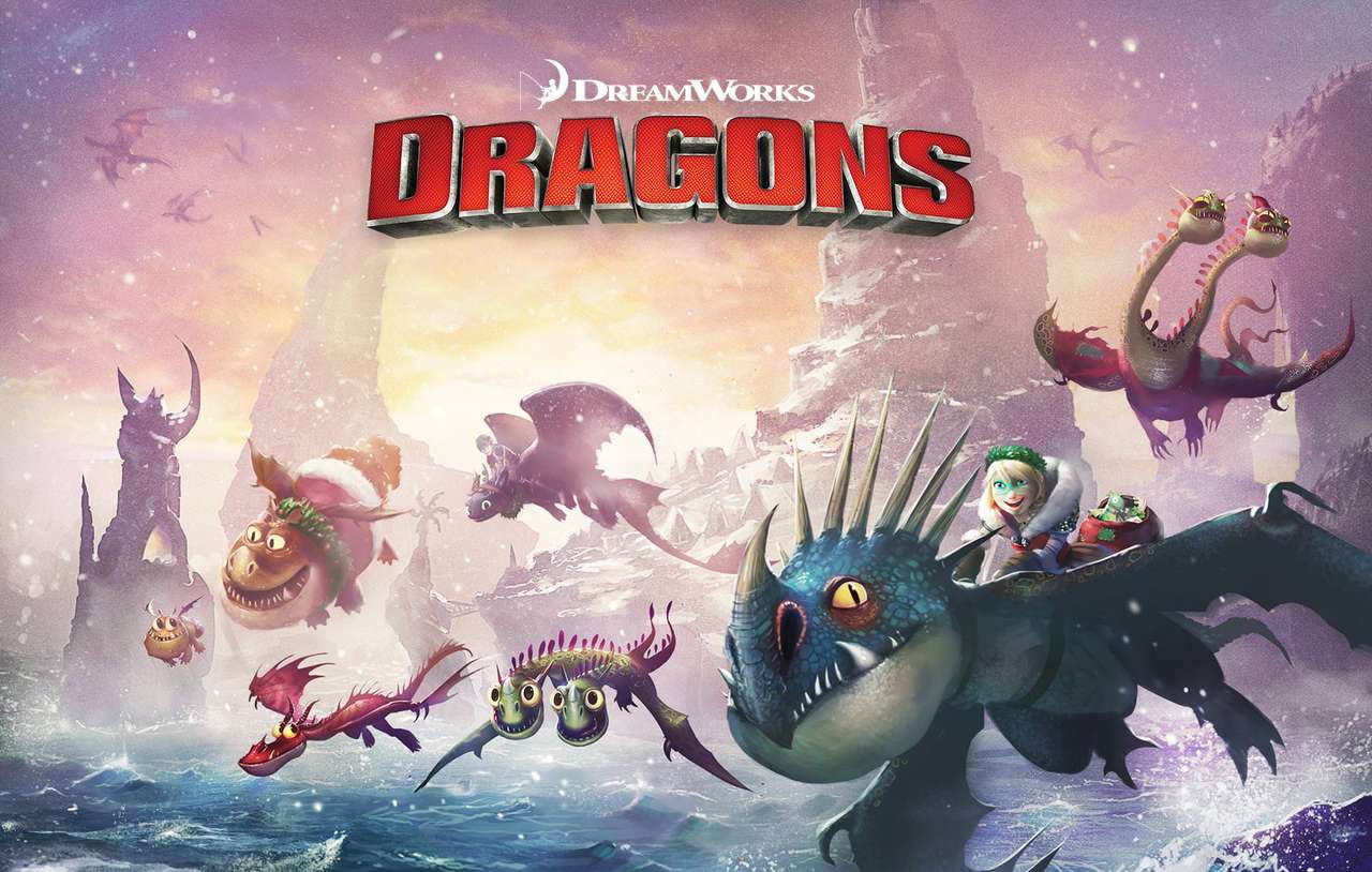 Comment dresser votre dragon - Vacances 3 puzzle en ligne à partir d'une photo
