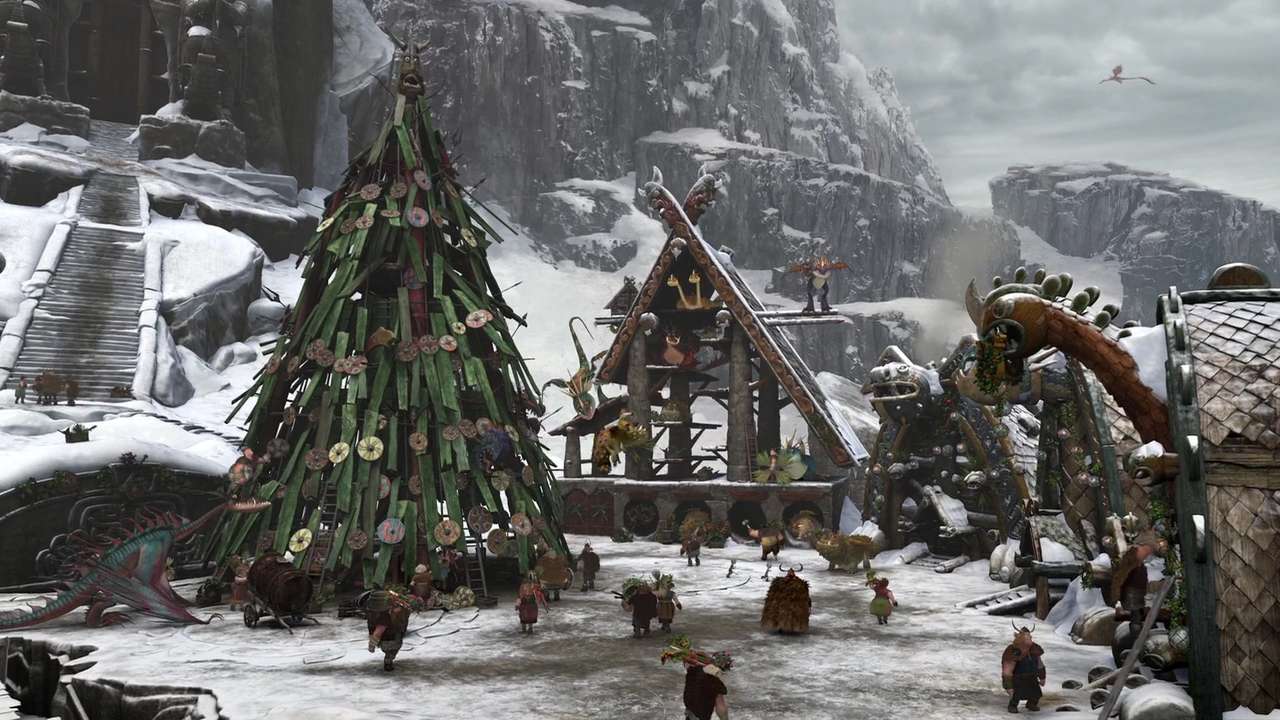How To Train Your Dragon - CHRISTMAS5 puzzle online from photo