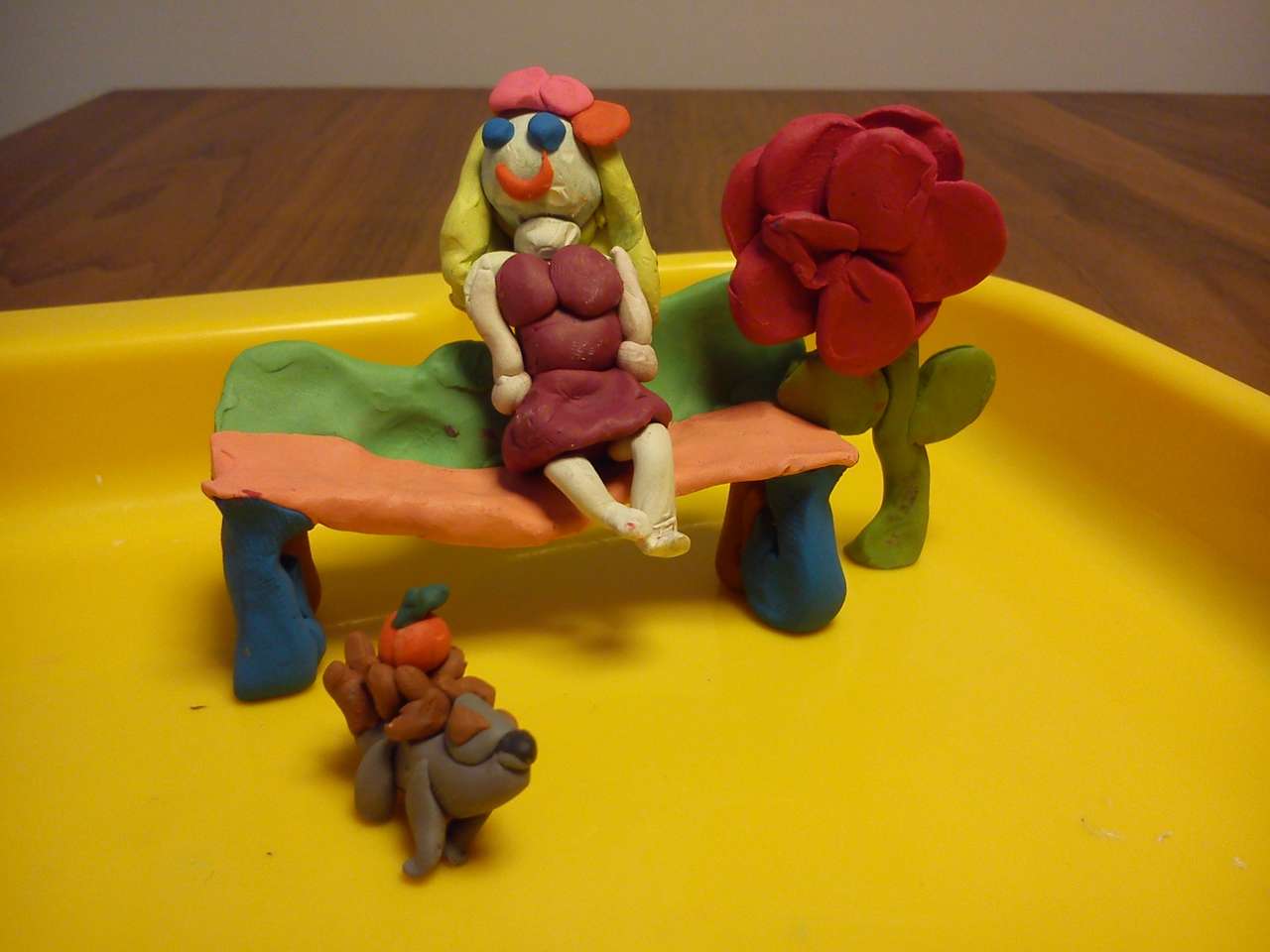 plasticine test puzzle online from photo