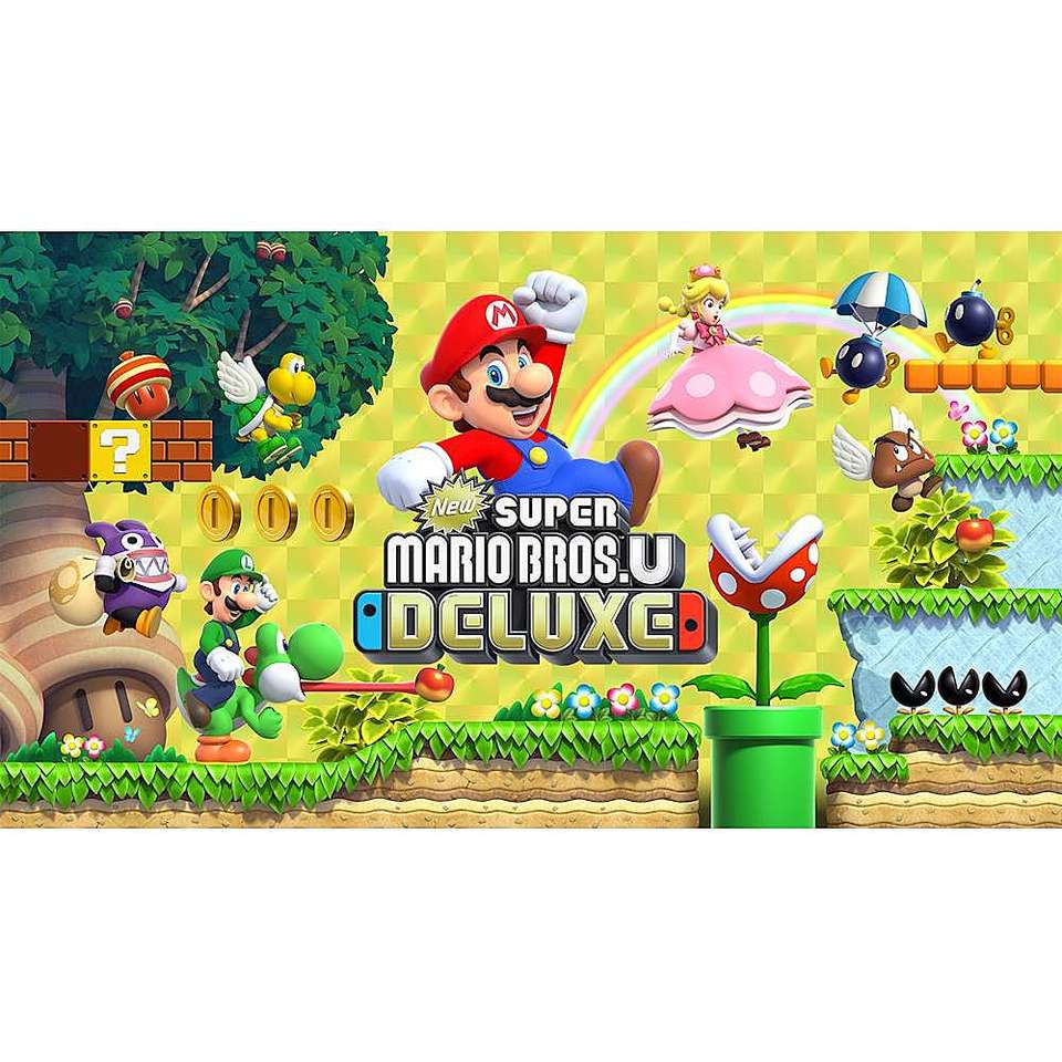 Mario Bros Deluxe puzzel online van foto