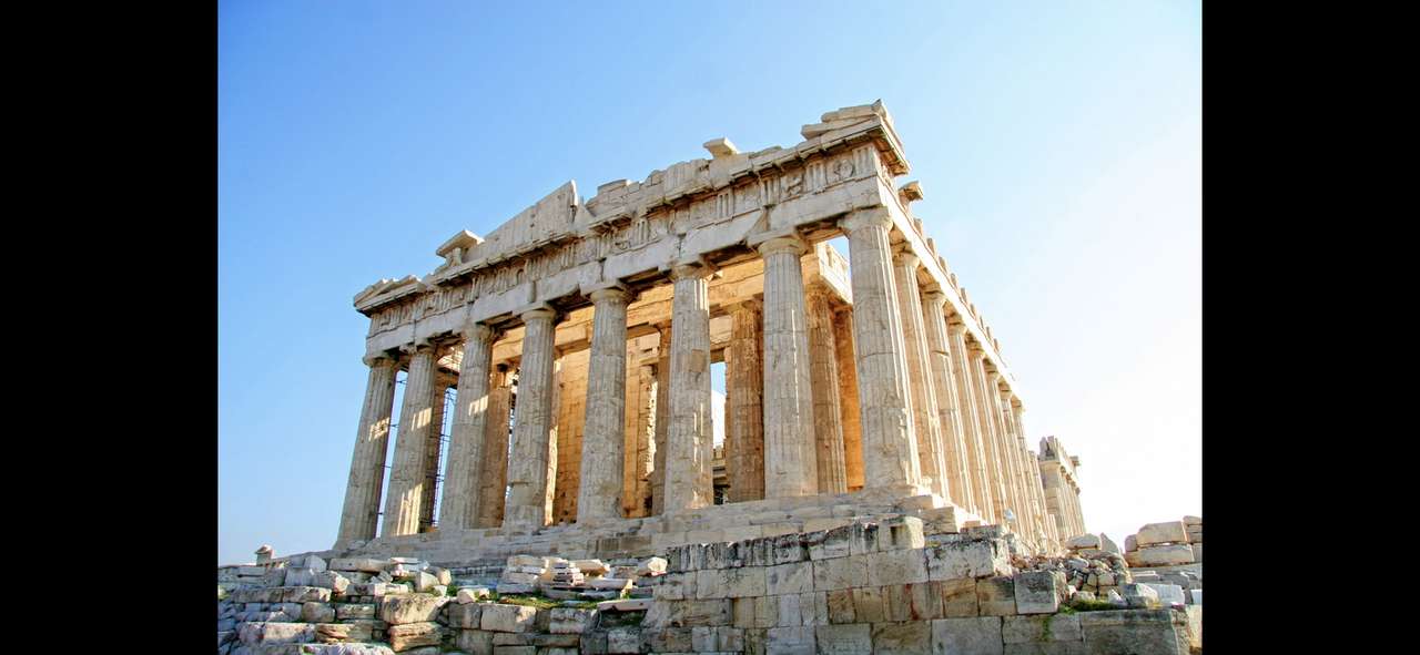 Akropolis puzzle online z fotografie