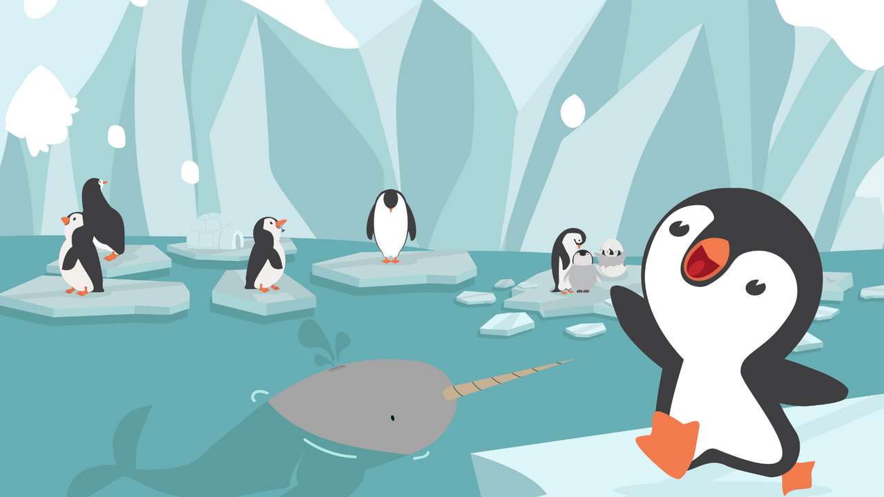 pingvin pussel Pussel online