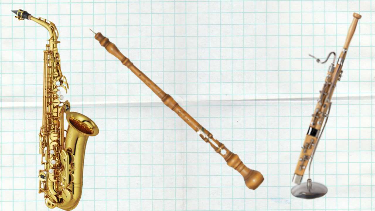 Blåsinstrument av trä Pussel online