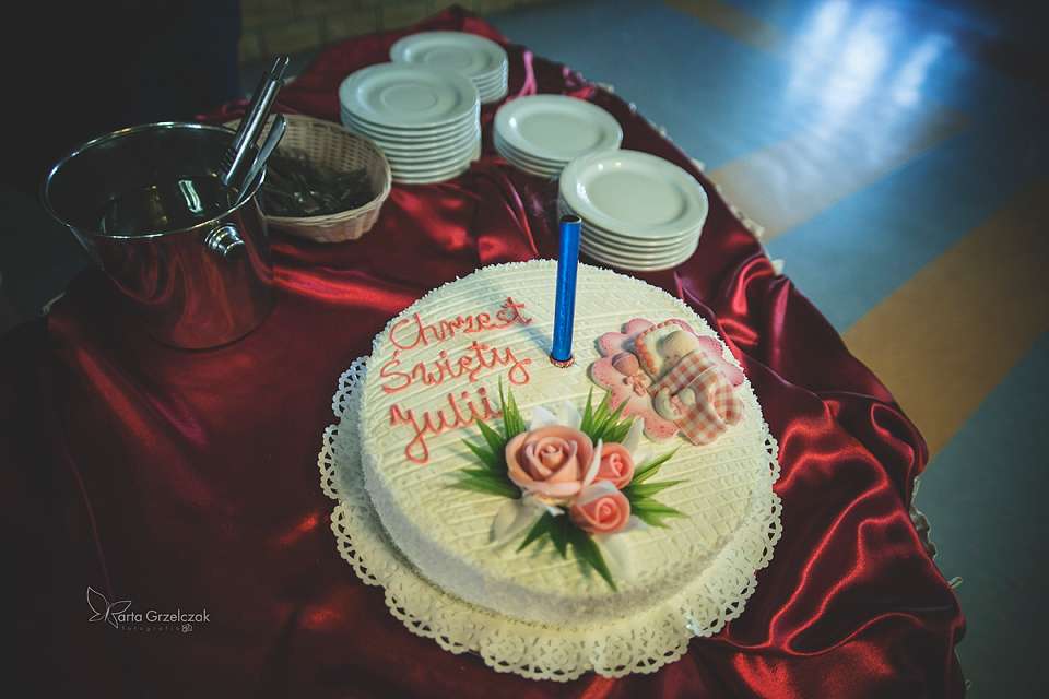 La torta del battesimo di Giulietta puzzle online