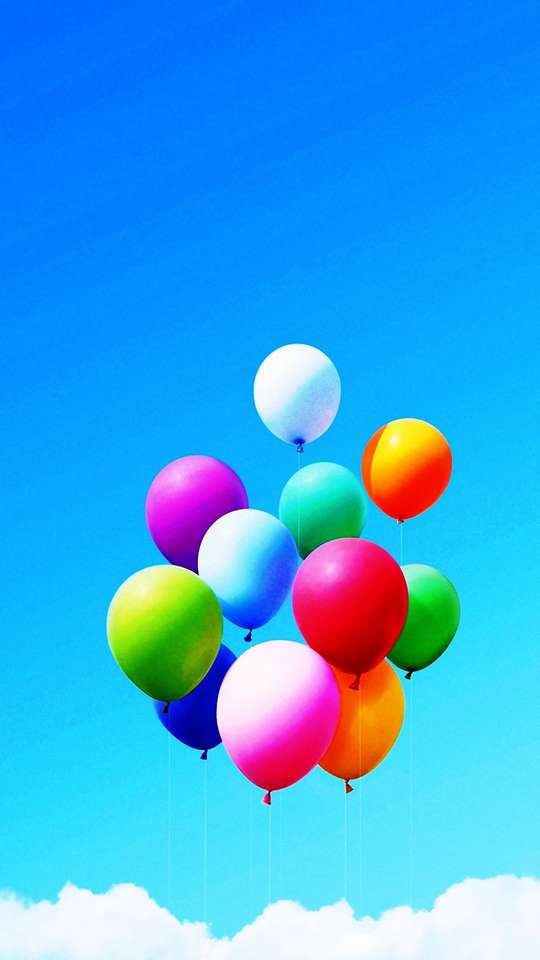 Ballonger pussel online från foto
