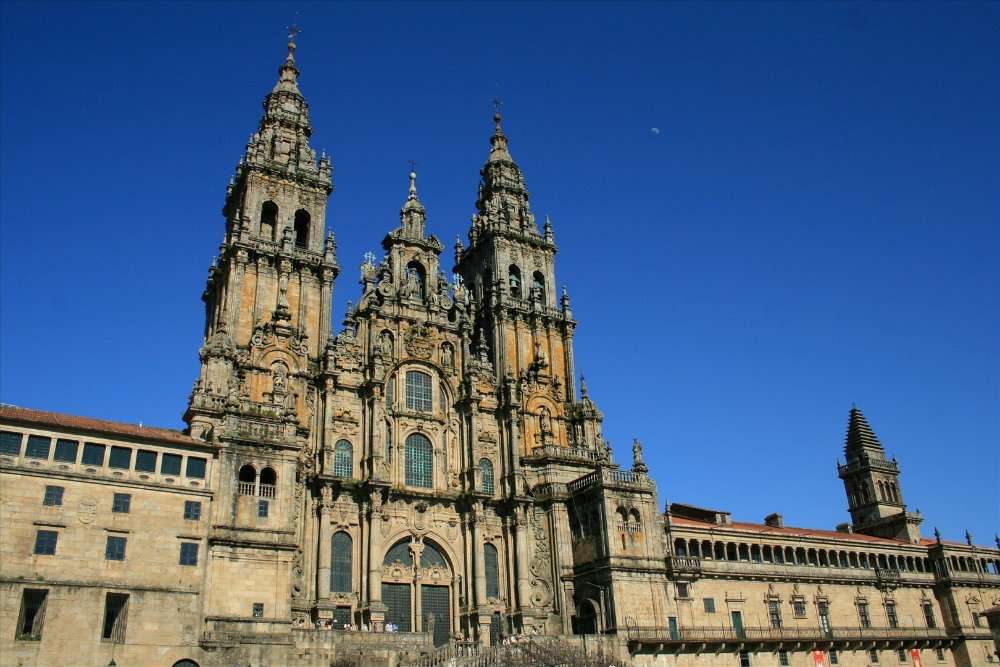 Santiago de Compostelas katedral TEST 1 Pussel online