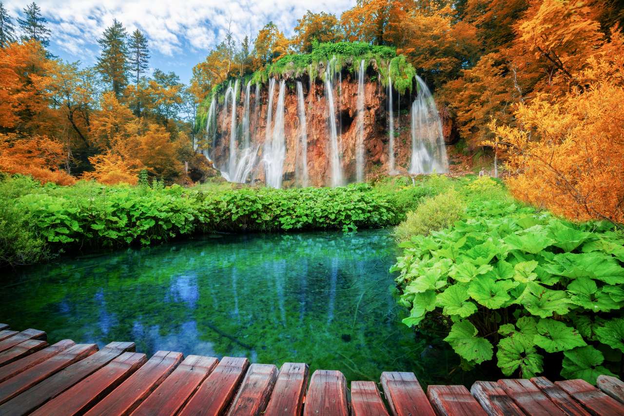 Parcul Național Lacurile Plitvice puzzle online