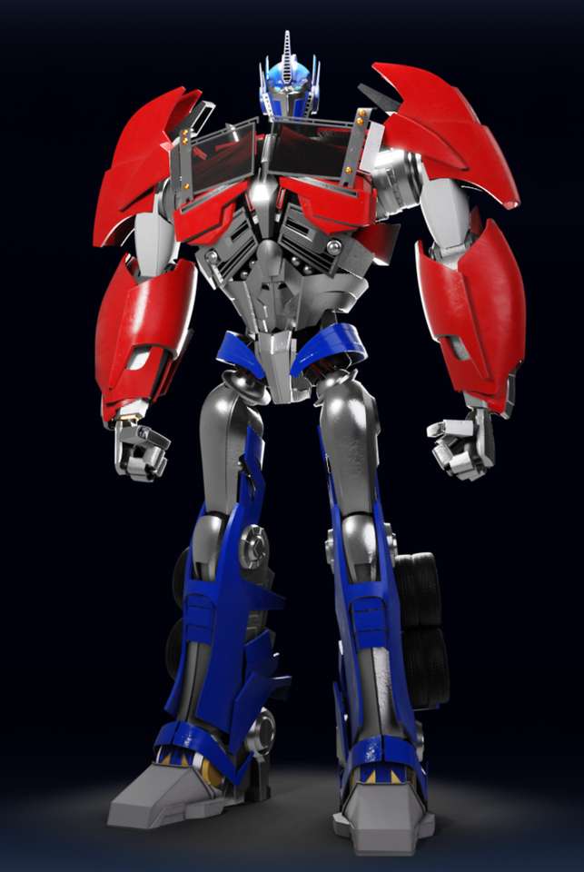 Optimus Prime pussel online från foto