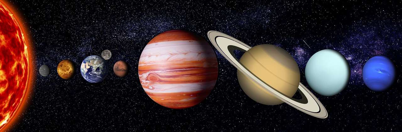 Sistema Solar παζλ online από φωτογραφία