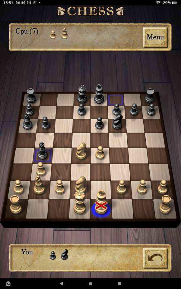 Σκάκι με παιχνίδι σε κομμάτια παζλ παζλ online από φωτογραφία