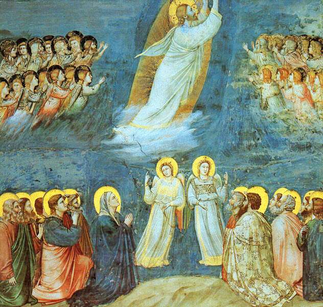 Giotto - Uppstigningen pussel online från foto