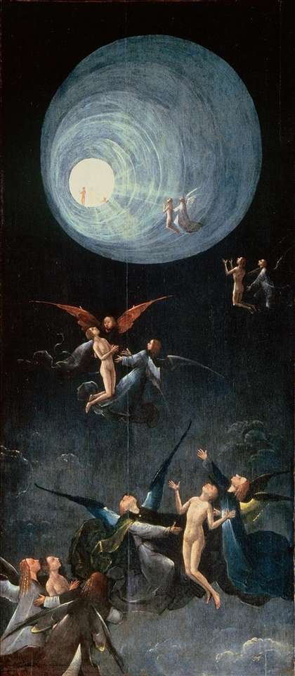 HieronymusBosch Ascent of blessed puzzle online from photo
