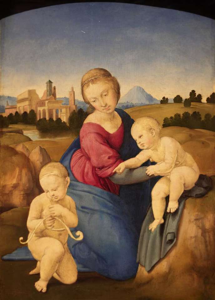 Raphael-Madonna-Esterhazy Pussel online