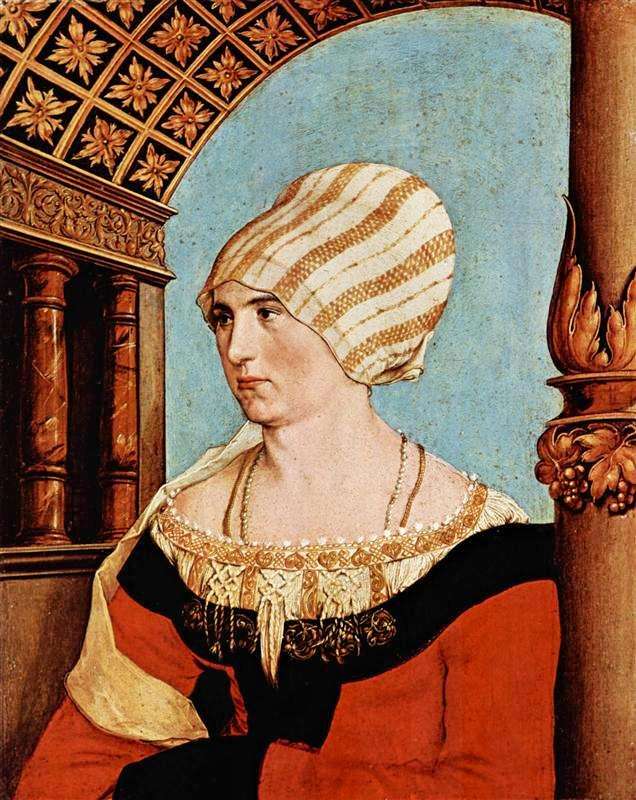 Hans-Holbein-The-Younger-Dorothea-Kannengiesser online puzzle