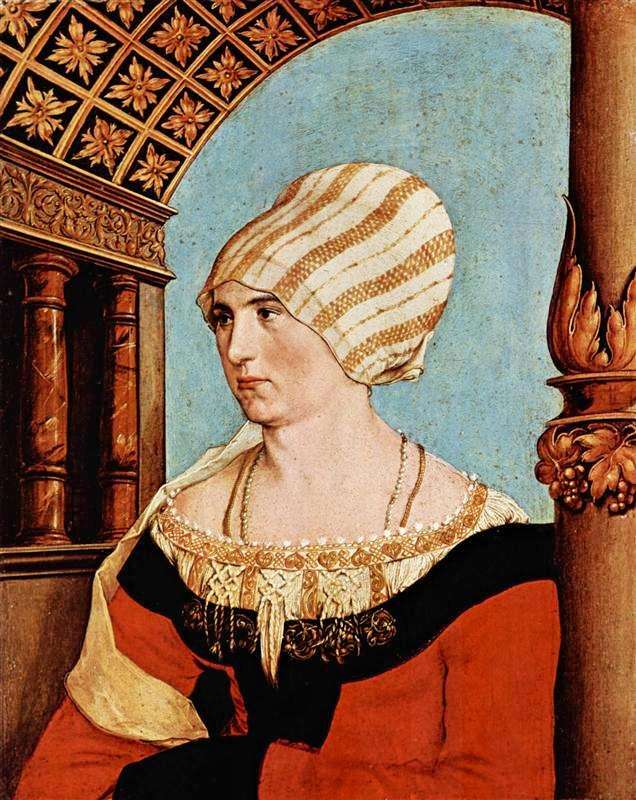 Hans-Holbein-The-Younger-Dorothea-Kannengiesser puzzle online