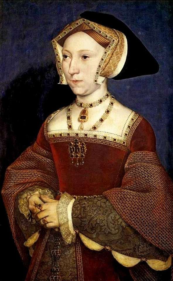 Hans-Holbein-The-Younger-Jane-Seymour puzzle online z fotografie