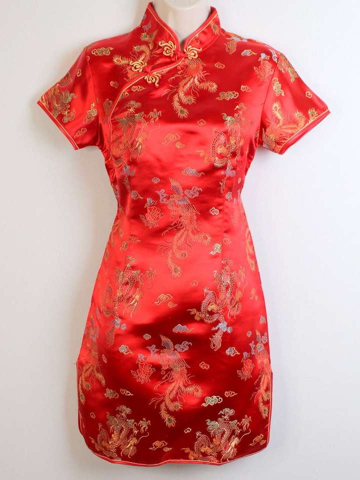 Qipao-Kleidung Online-Puzzle