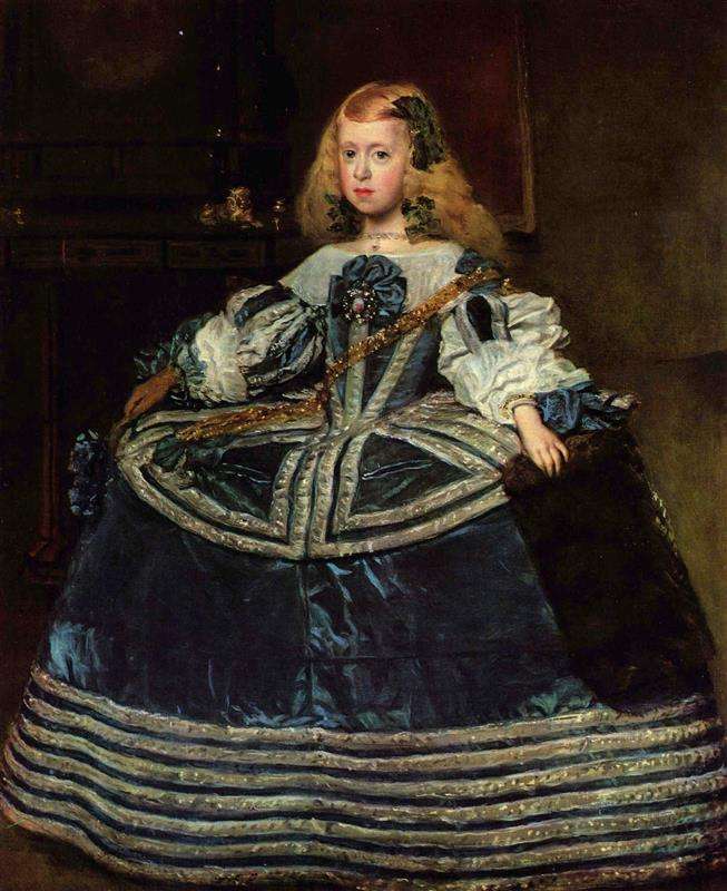 Velázquez-Infanta_Margarita. jpg puzzle online a partir de fotografia
