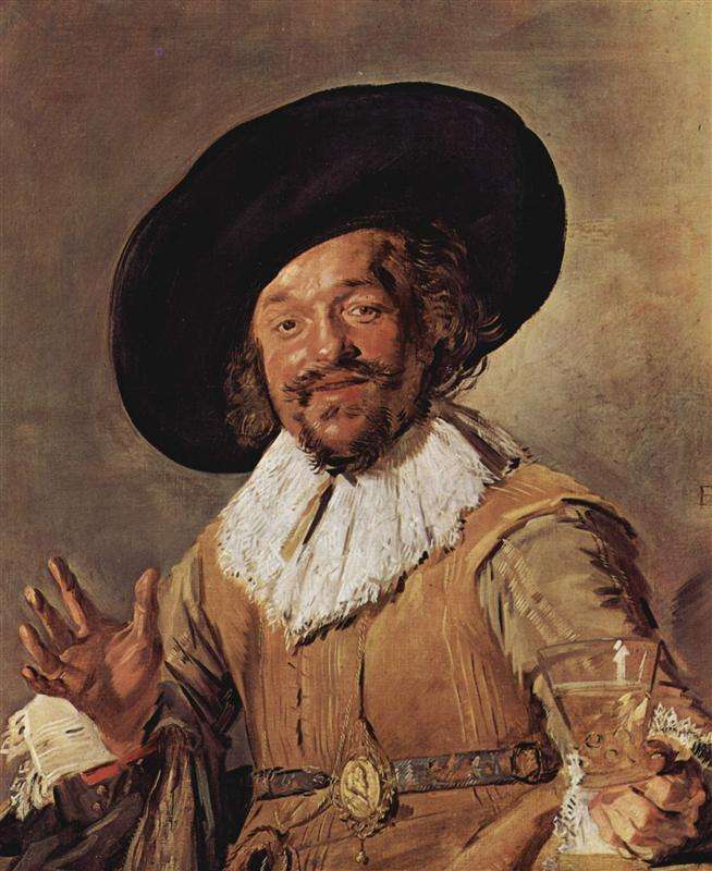 Frans-Hals-The-Merry-Drinker. jpg puzzle online from photo