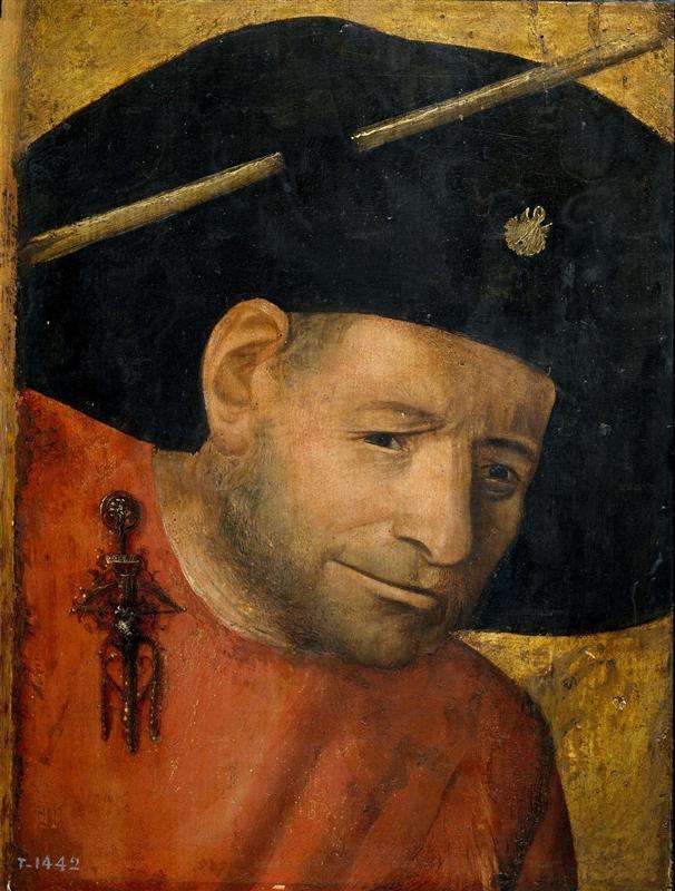 Hieronymus-Bosch-Head-Of-A-Halberdier. Jpg online puzzel
