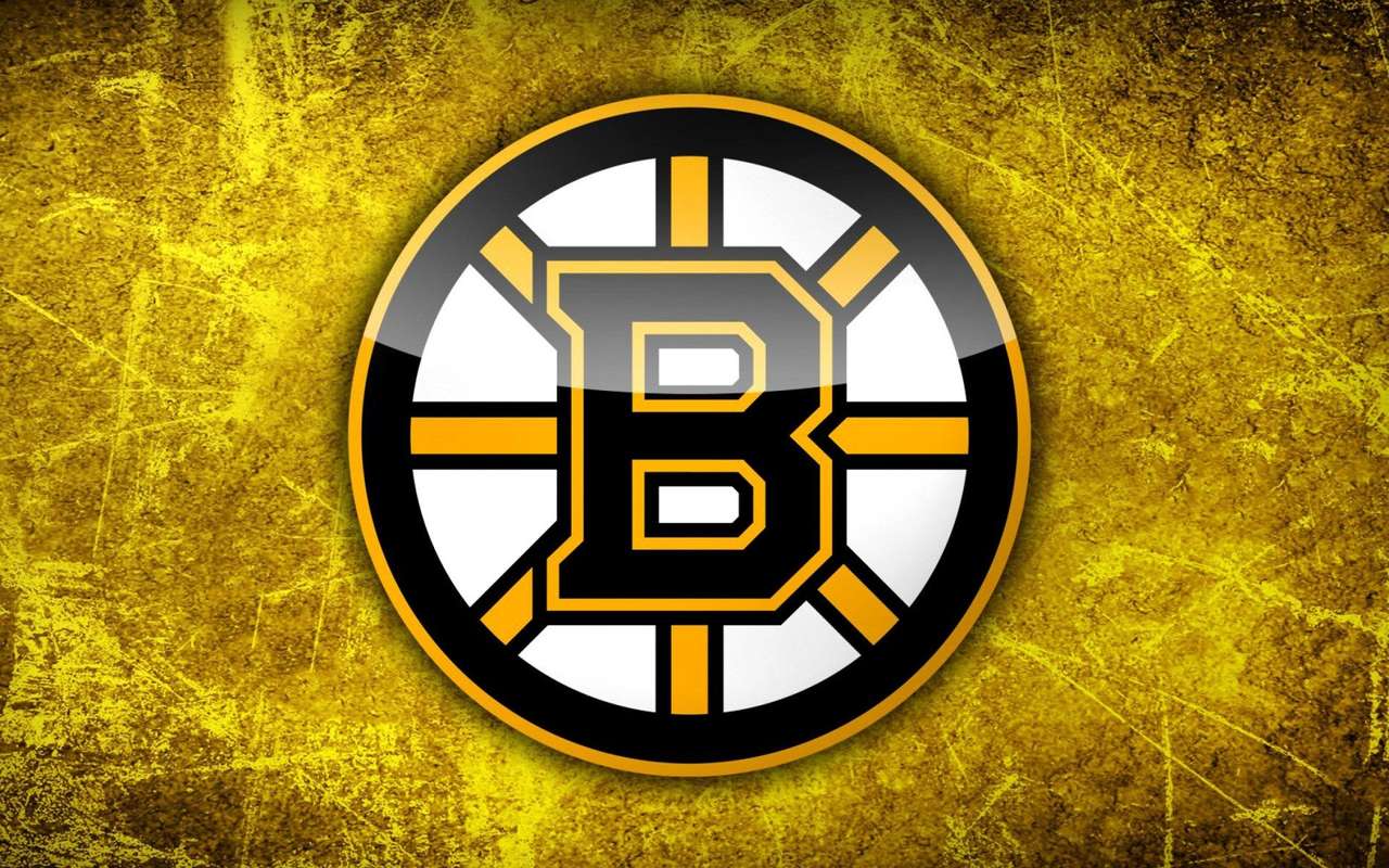 Boston Bruins logó puzzle online fotóról