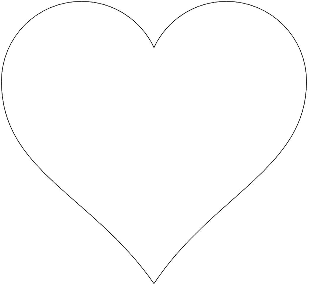 Egyszerű szív minta puzzle online fotóról