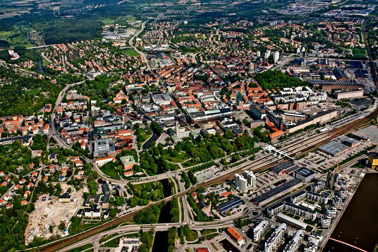 Västerås Online-Puzzle vom Foto