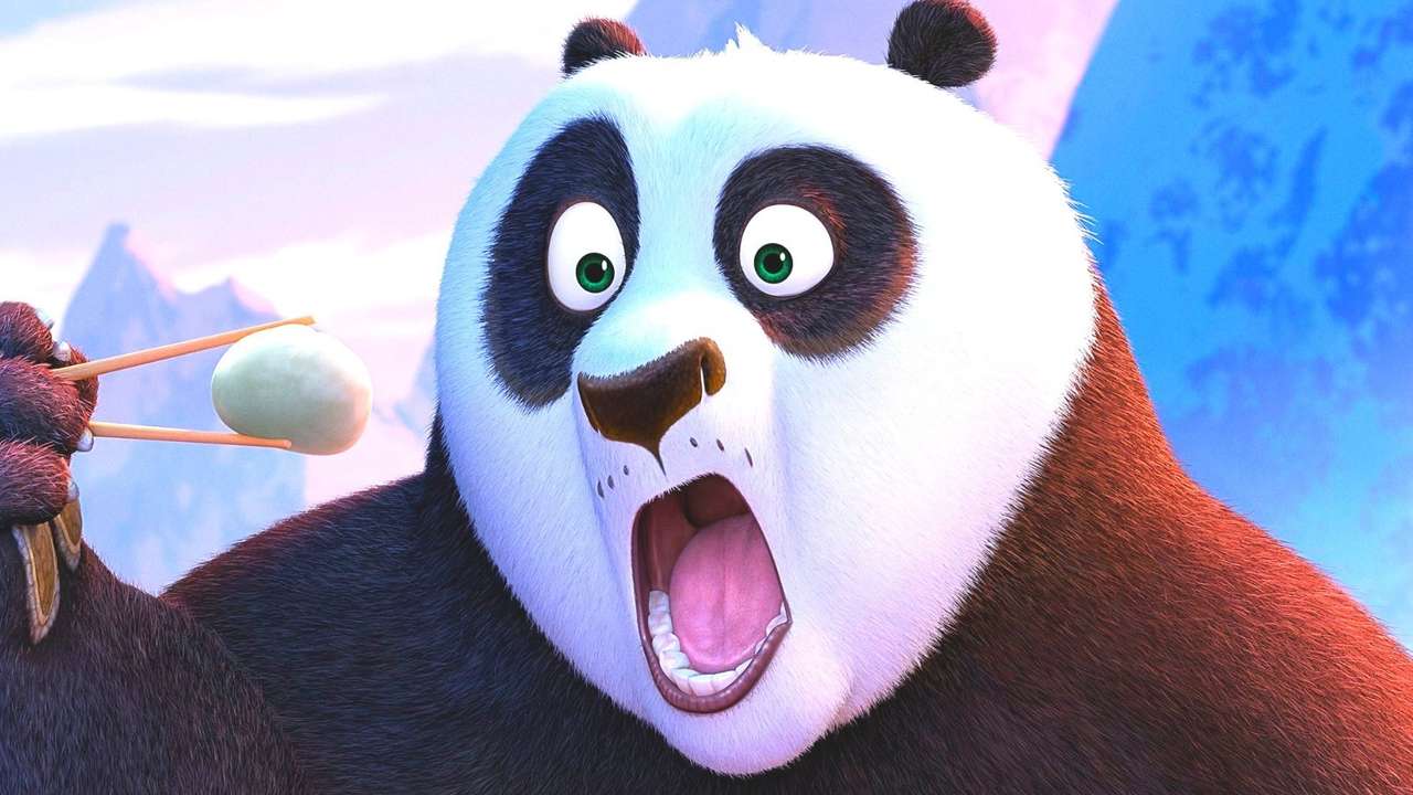 Kung Fu Panda puzzel online van foto