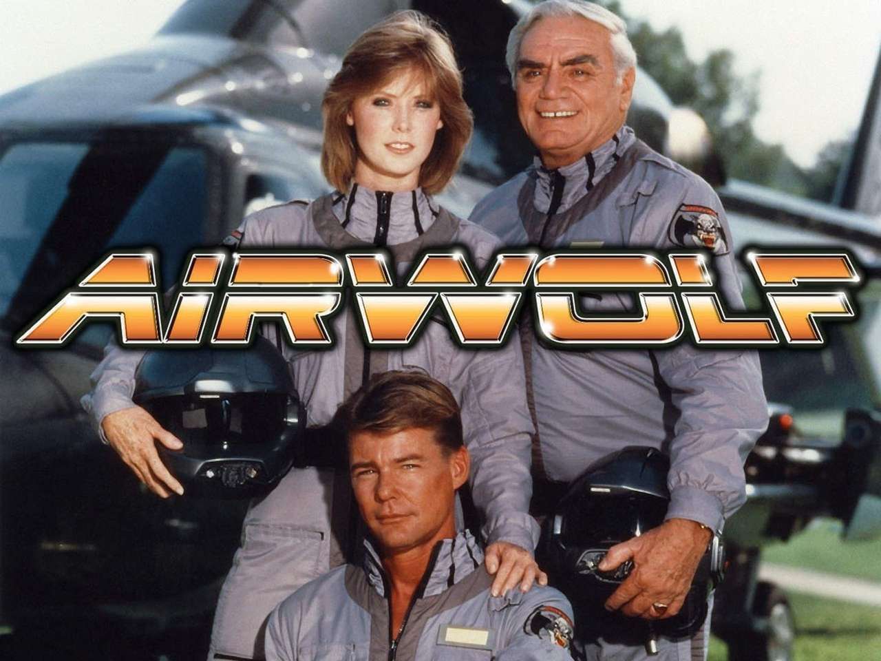 Airwolf Poster puzzle online from photo