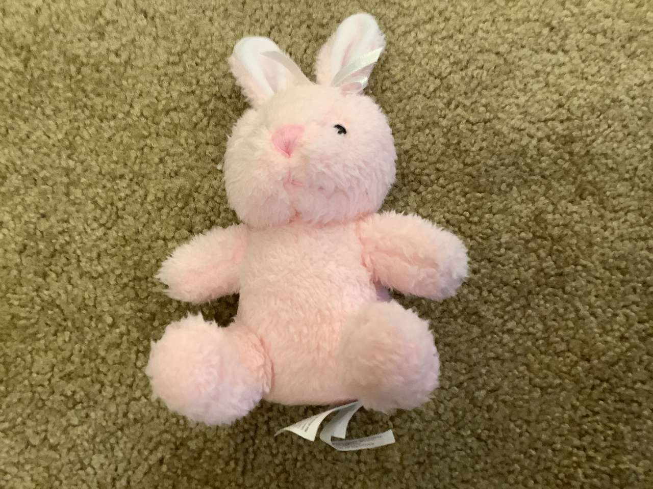 Bunny toy puzzle online from photo