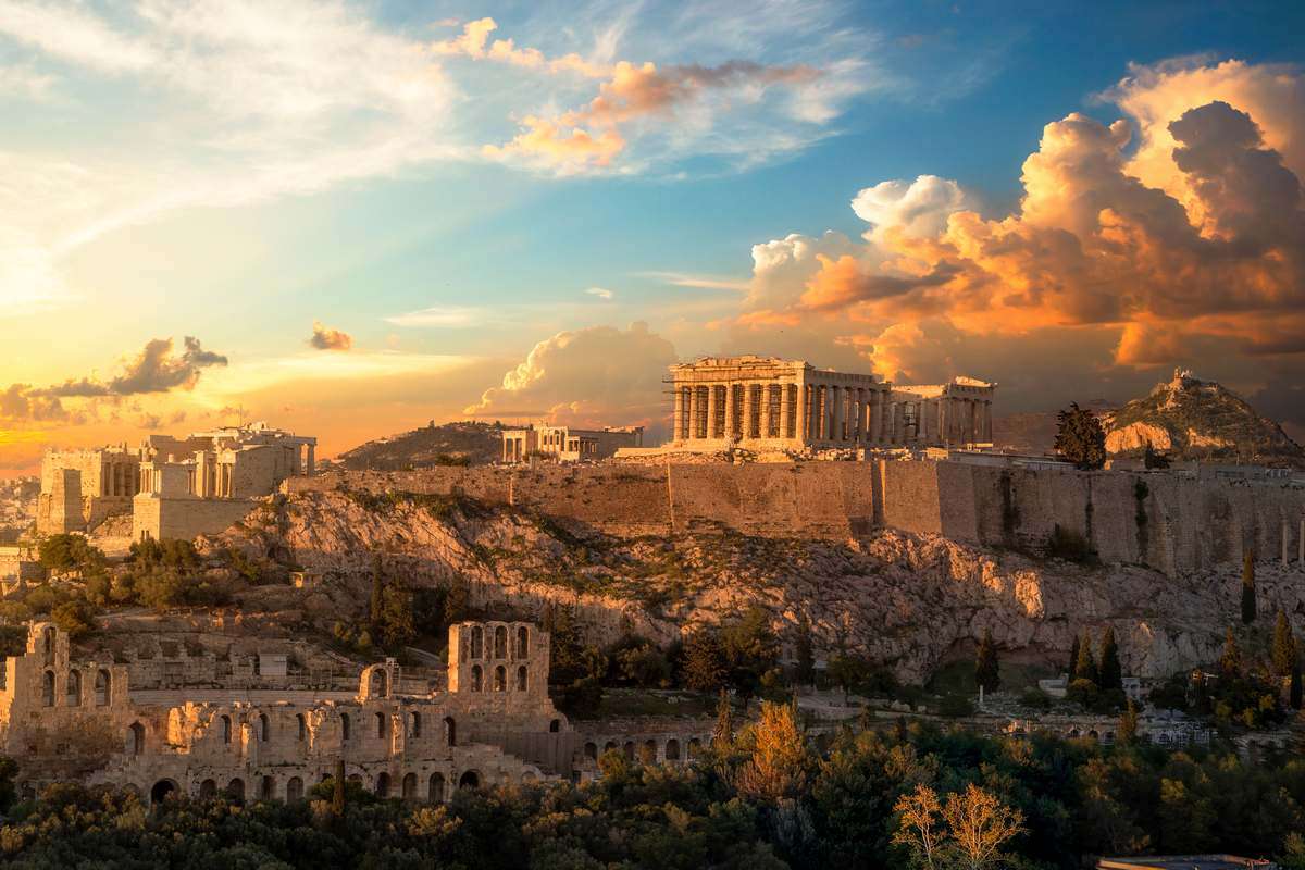 Che bella Grecia puzzle online