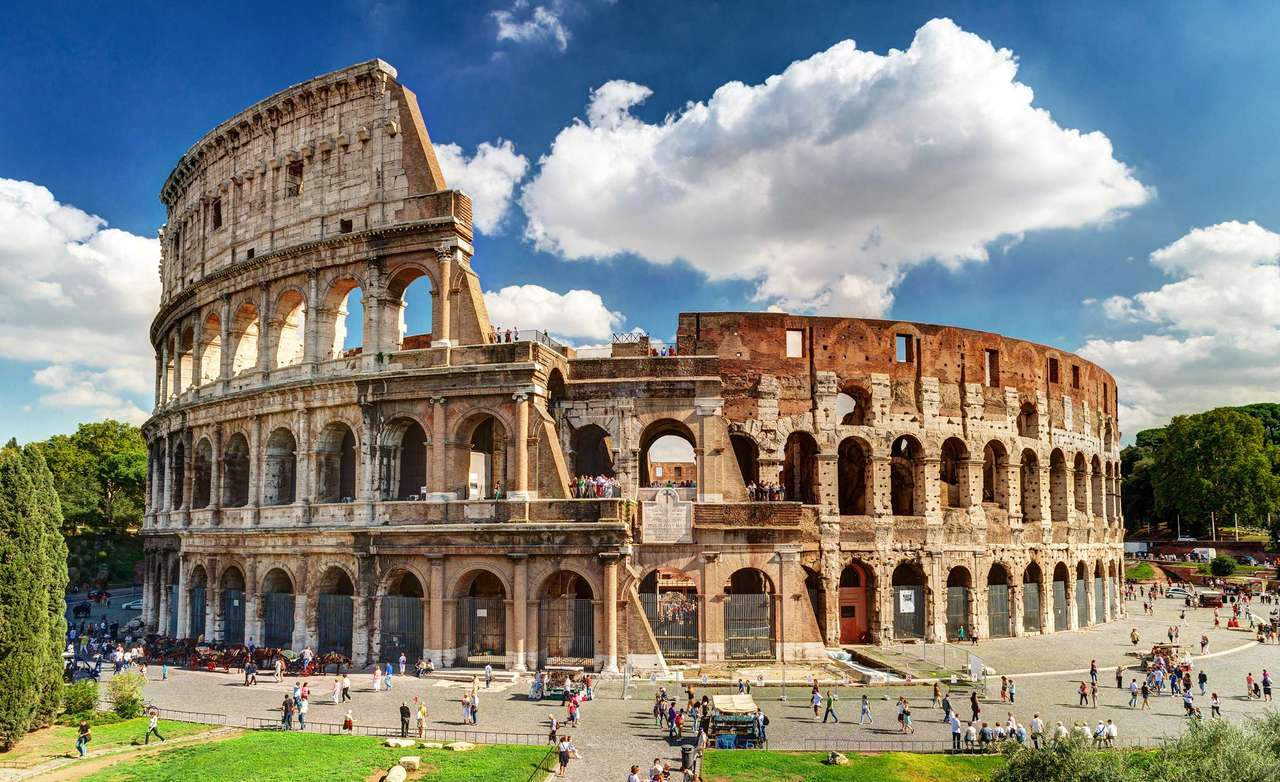 Roma Kolosseum Online-Puzzle