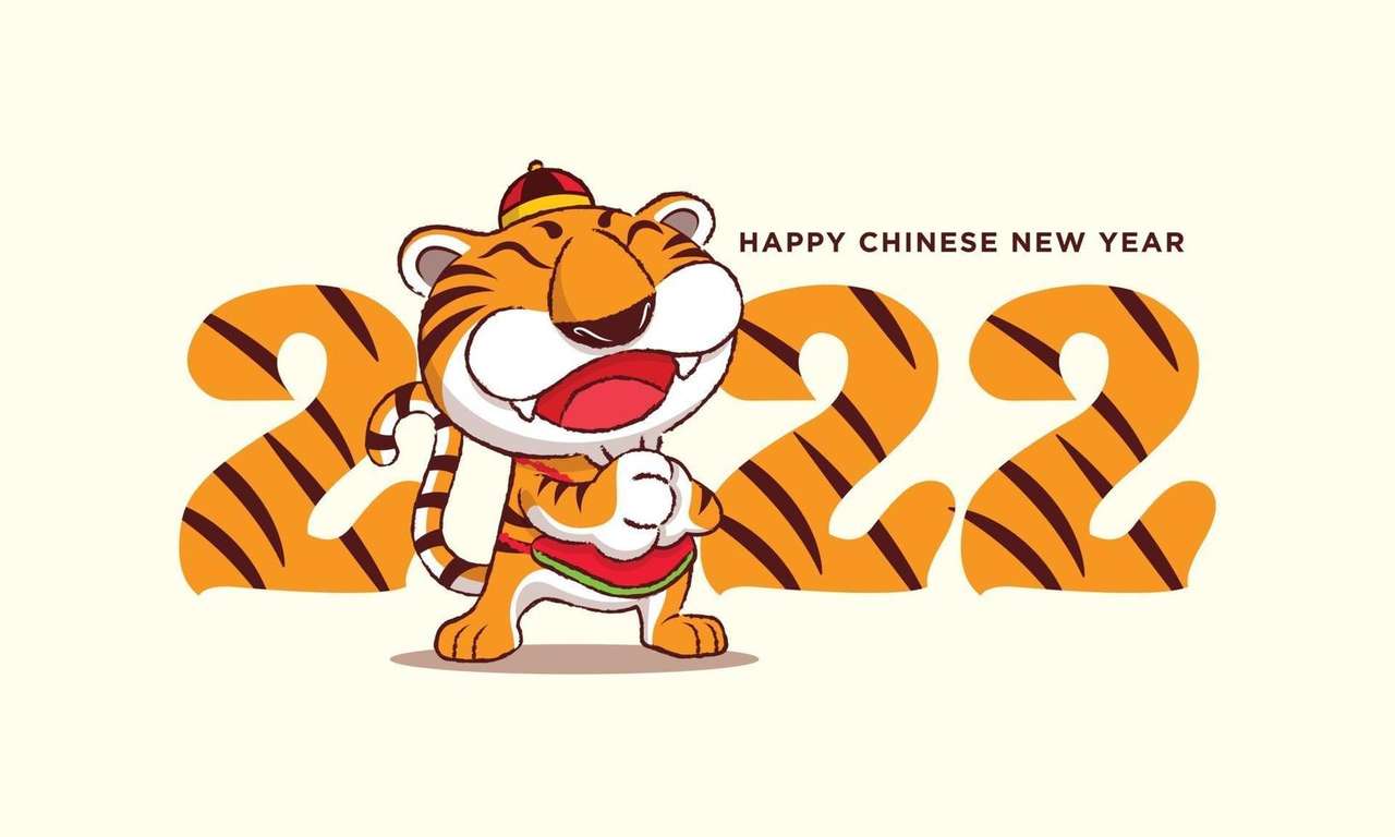 ano do tigre puzzle online